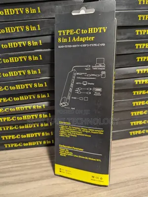 Type-C to HDTV 8-in-1 Hub
Connect More. Do More.