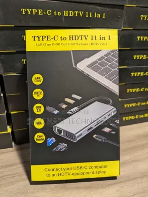 Type-C to HDTV 11-in-1 Hub
Connect More. Work Smarter.