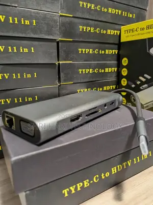 Type-C to HDTV 11-in-1 Hub
Connect More. Work Smarter.