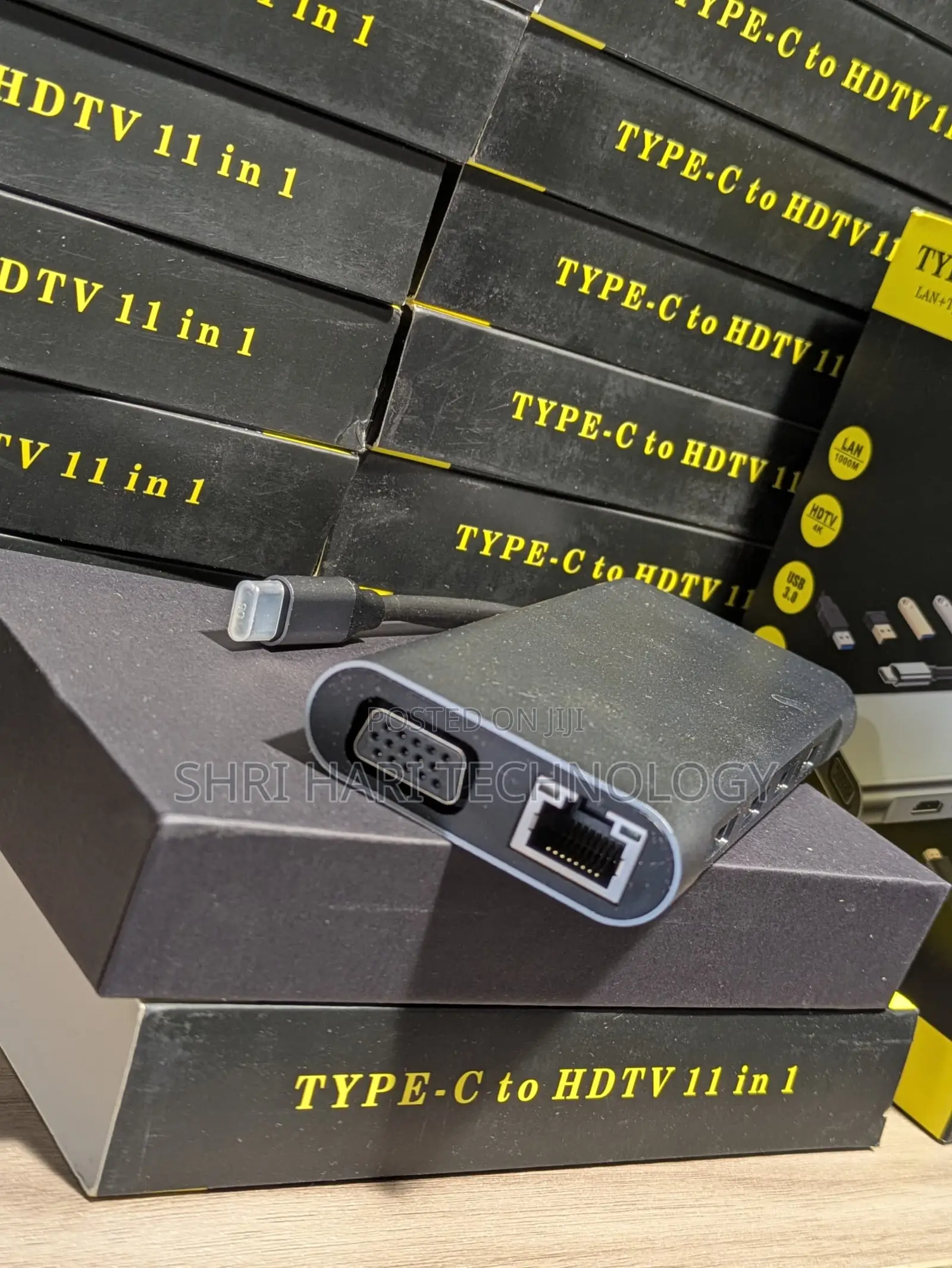 Type-C to HDTV 11-in-1 Hub
Connect More. Work Smarter.