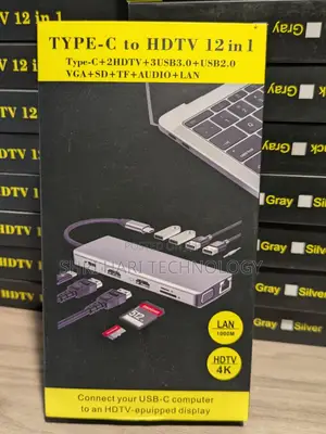 Type-C to HDTV 12-in-1 Hub