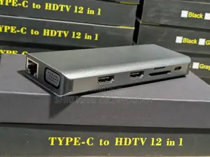 Type-C to HDTV 12-in-1 Hub