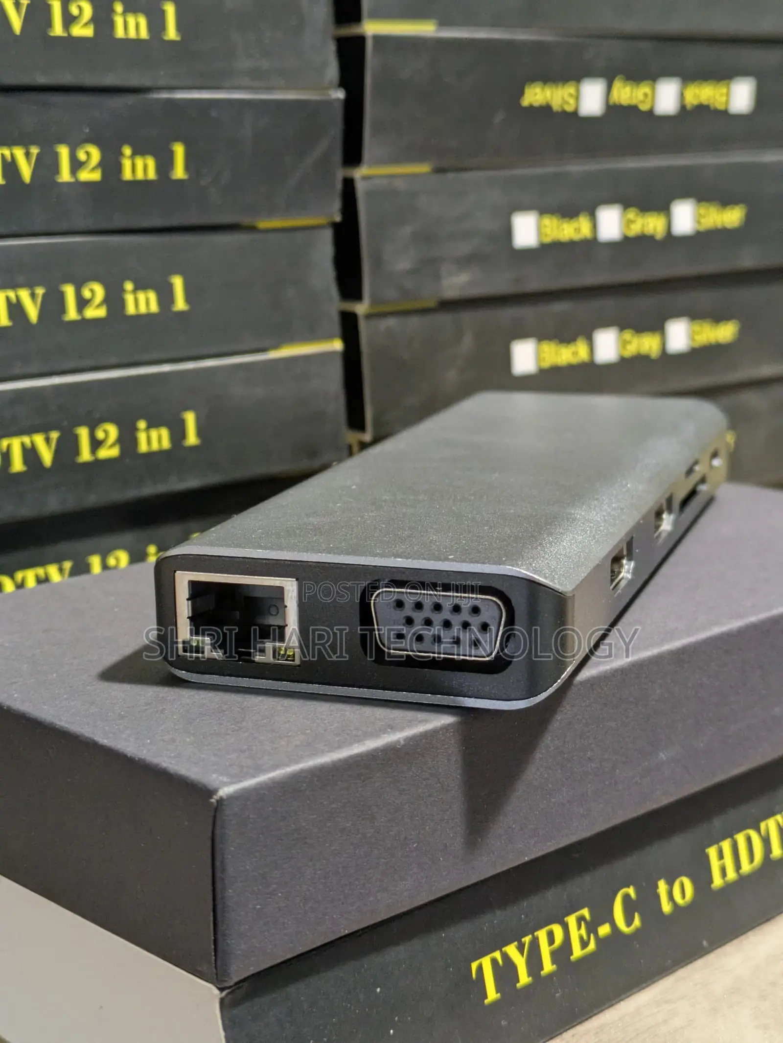 Type-C to HDTV 12-in-1 Hub