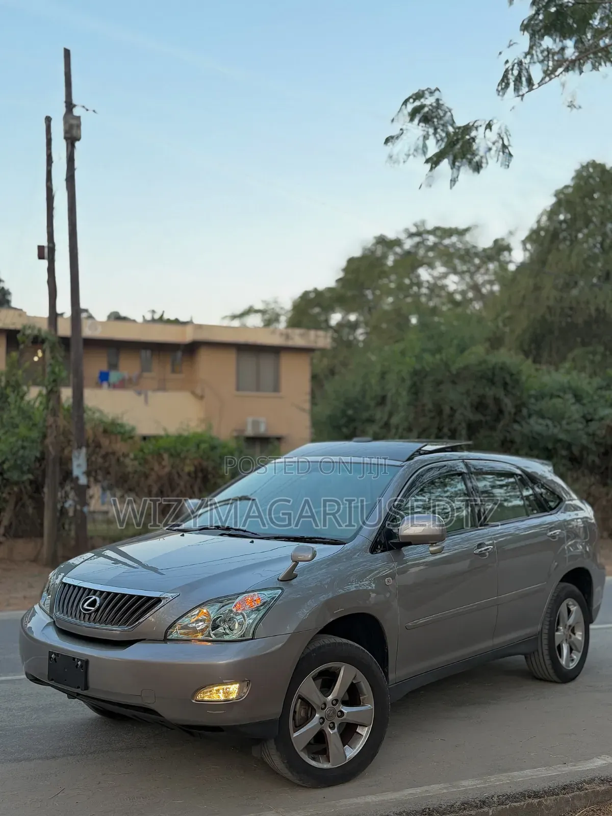 Toyota Harrier 2007 Gray