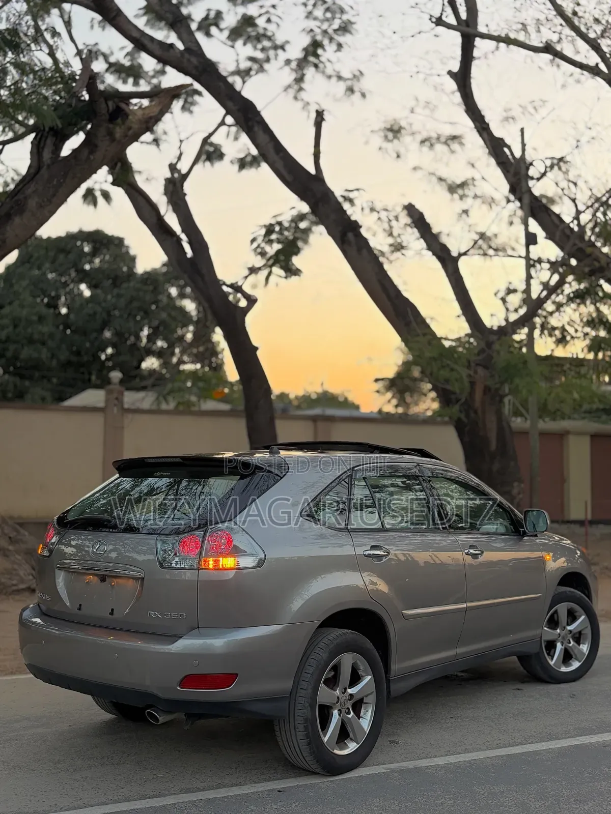 Toyota Harrier 2007 Gray