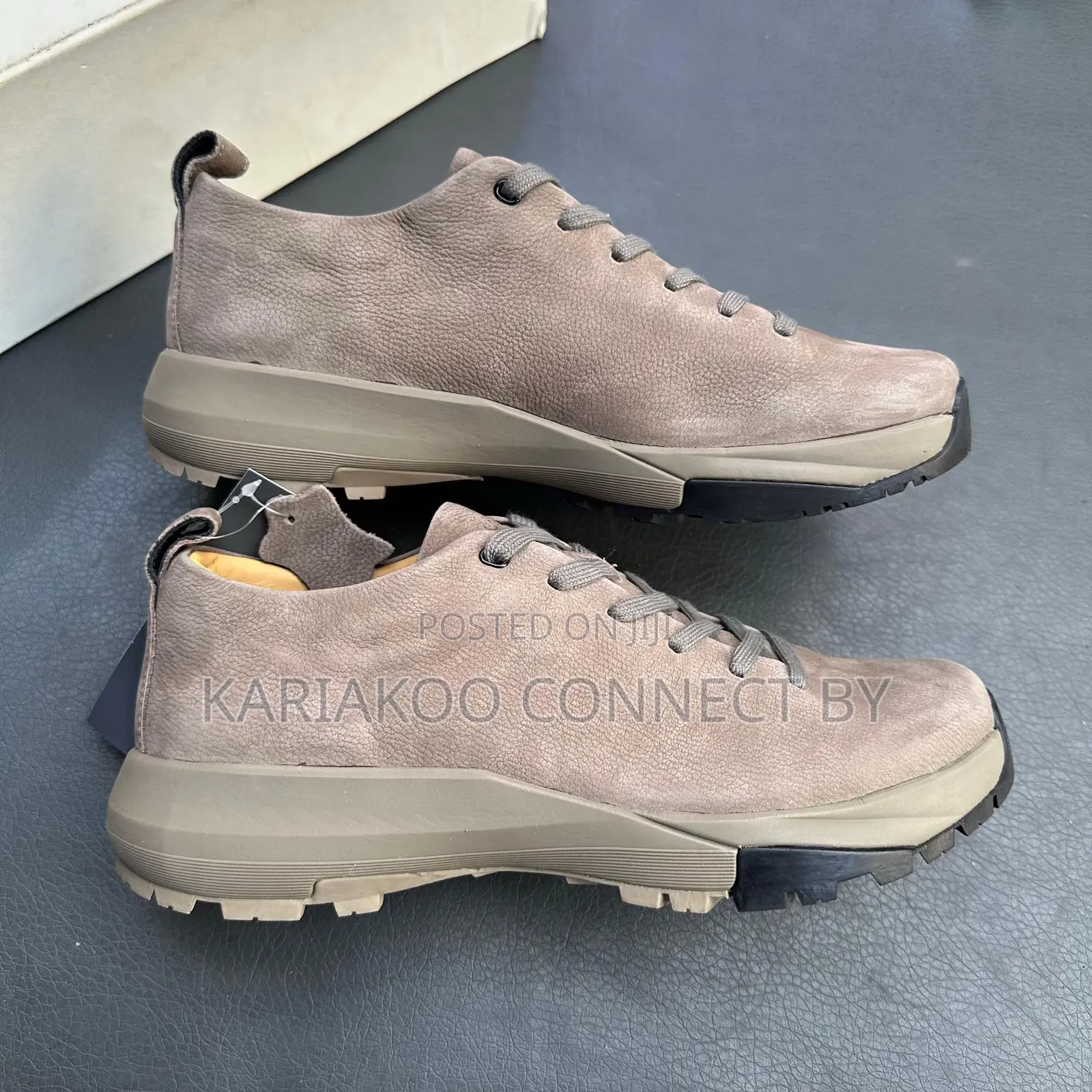 Men’s Premium Genuine Leather & Suede Casual Sneakers🔥👟