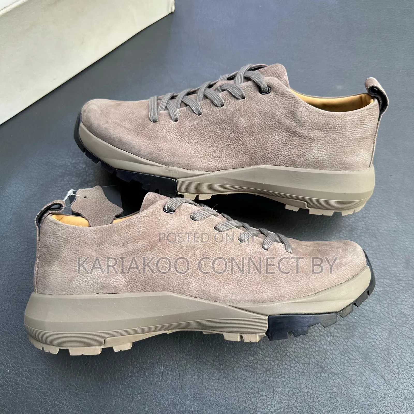 Men’s Premium Genuine Leather & Suede Casual Sneakers🔥👟