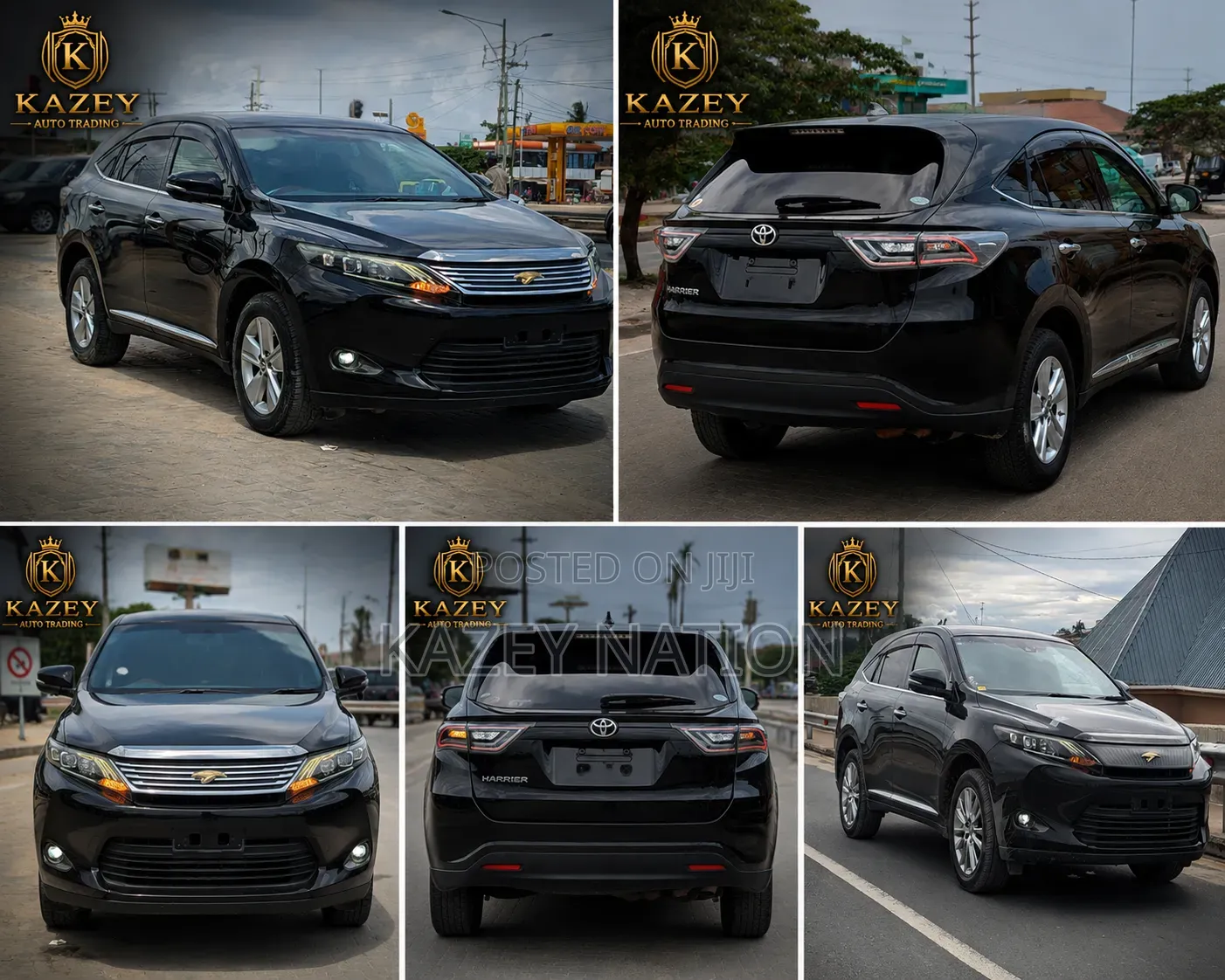 Toyota Harrier Progress Metal & Leather 2016 Purple