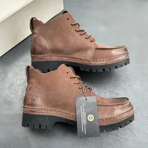 Men’s CAT Premium Genuine Leather Ankle Boots🔥🥾