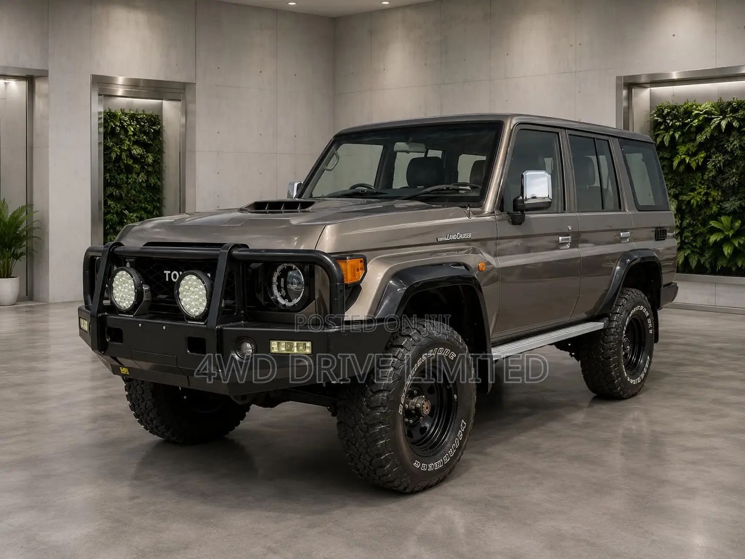 Toyota Land Cruiser 4.5 V8 DSL 2014 Green