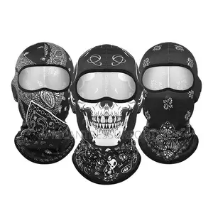 Party Mask Full Face Printed Balaclava Masks Available