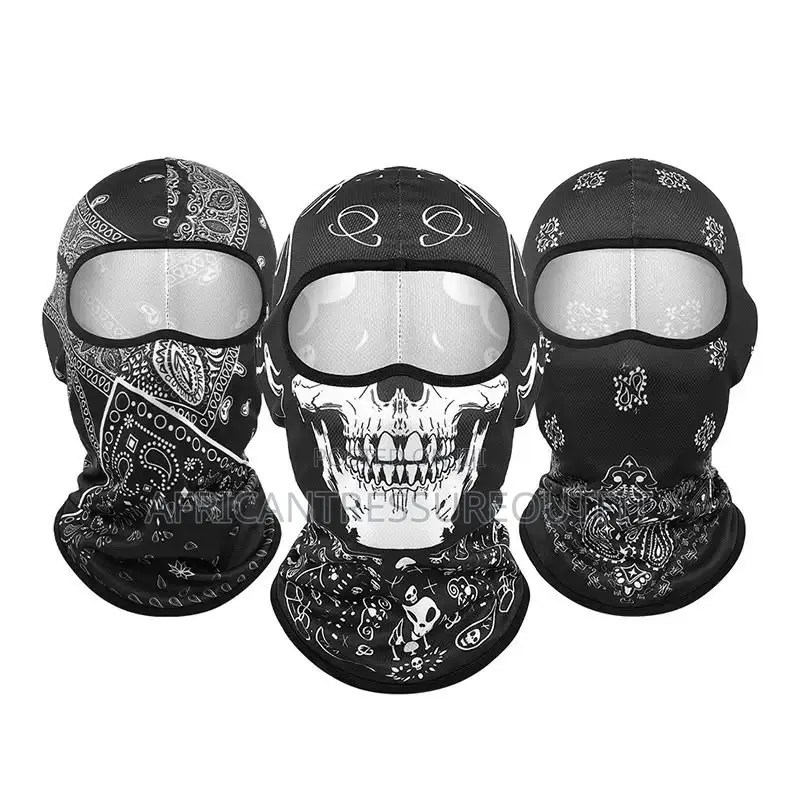 Party Mask Full Face Printed Balaclava Masks Available