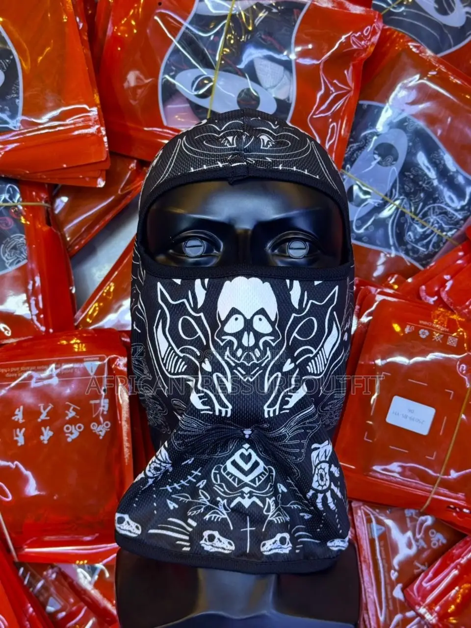 Party Mask Full Face Printed Balaclava Masks Available