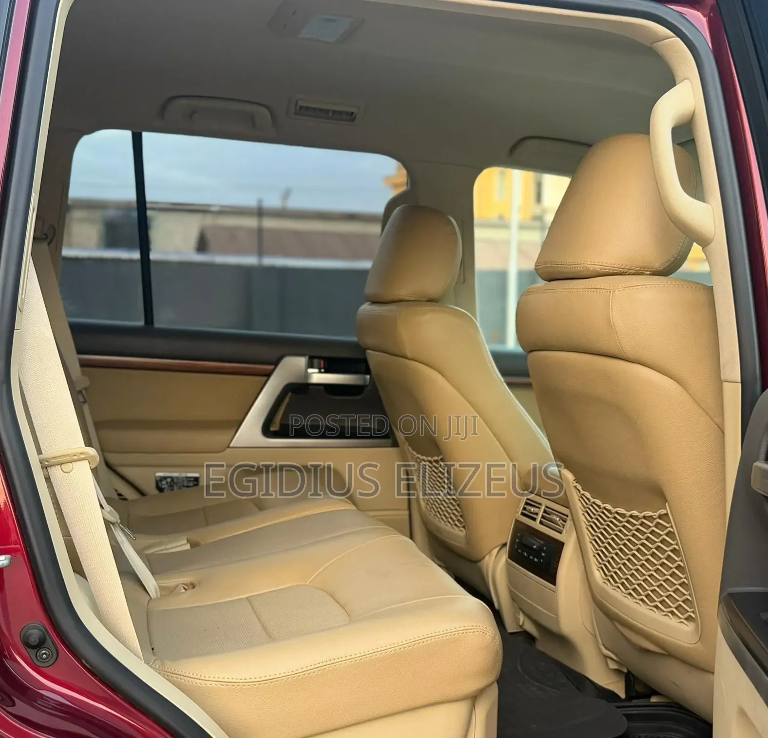 Toyota Land Cruiser 2017 Maroon