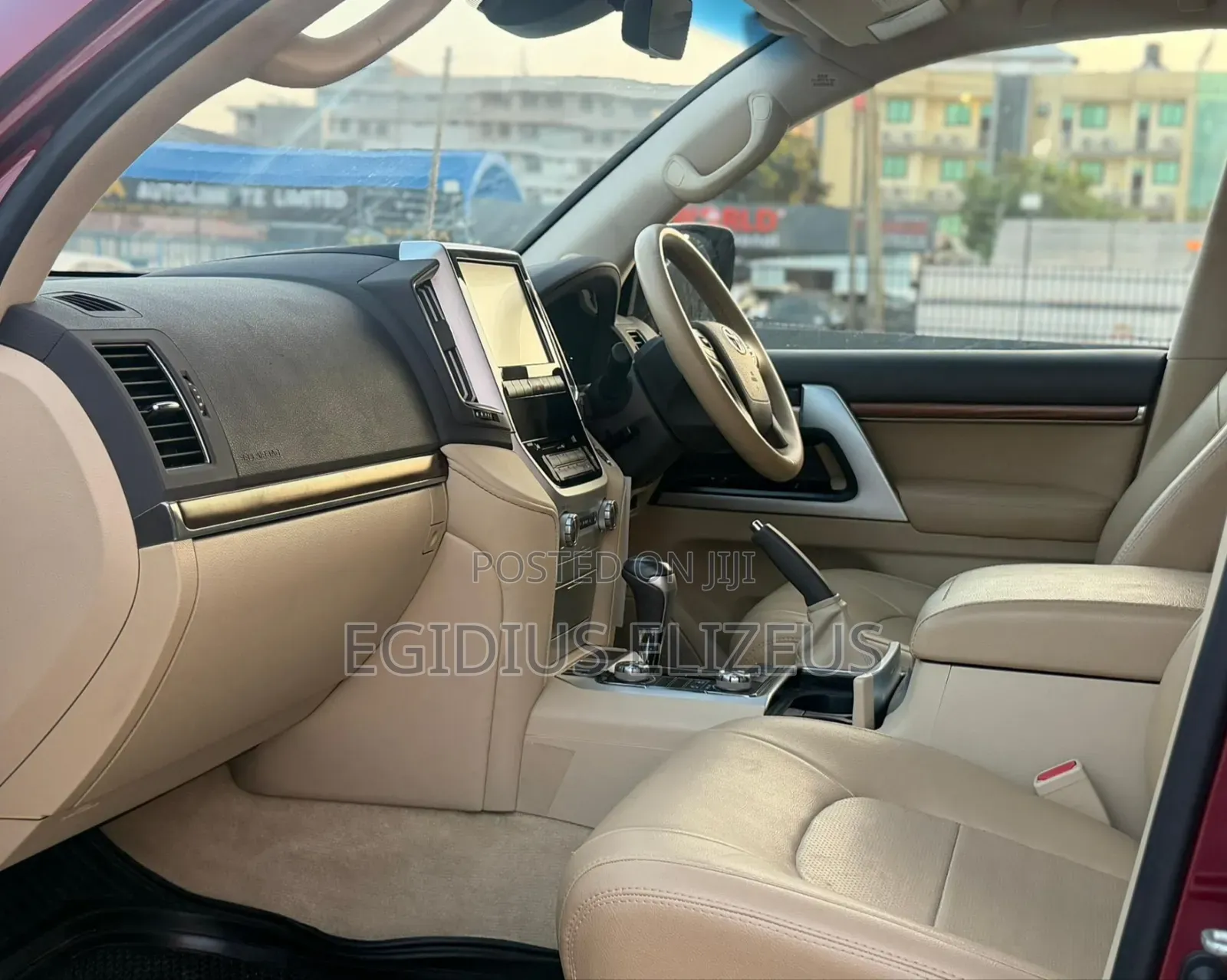 Toyota Land Cruiser 2017 Maroon