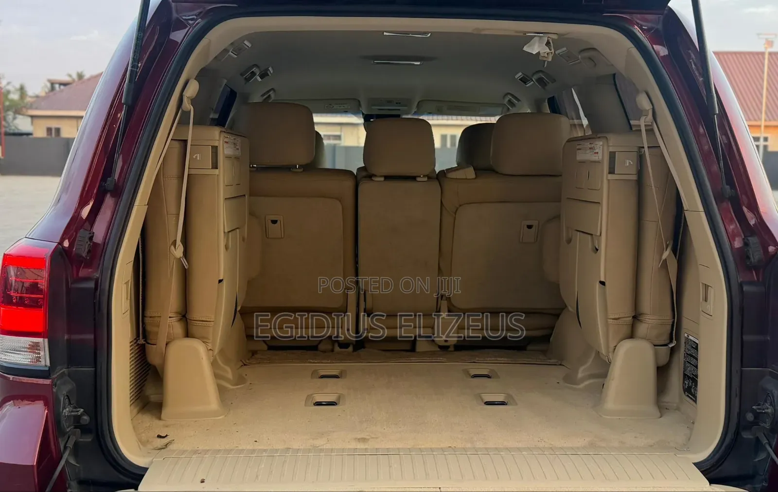 Toyota Land Cruiser 2017 Maroon