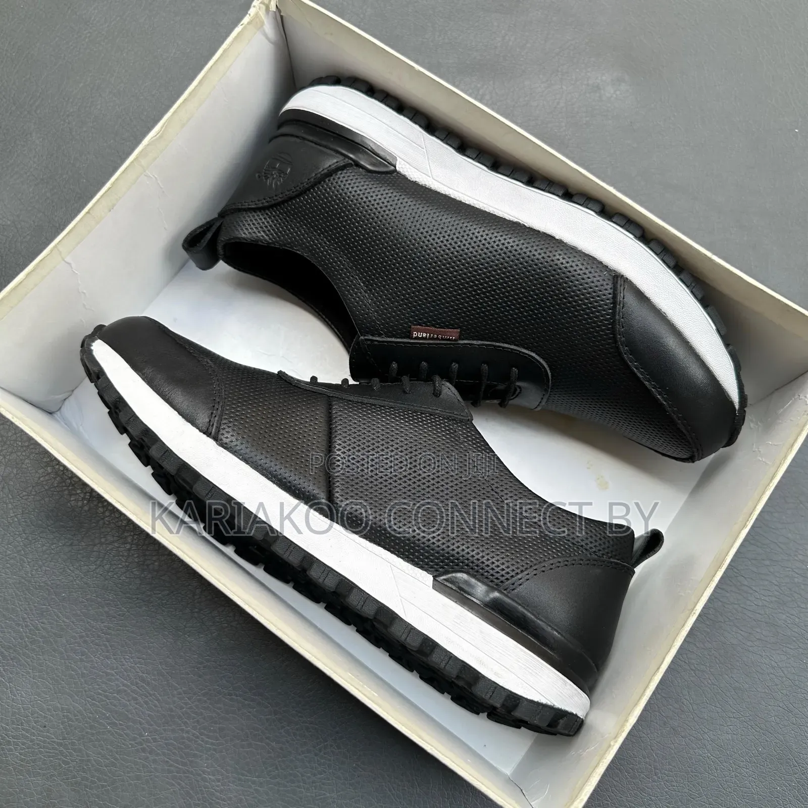 Men’s Timberland Perforated Leather Casual Sneakers🔥👟