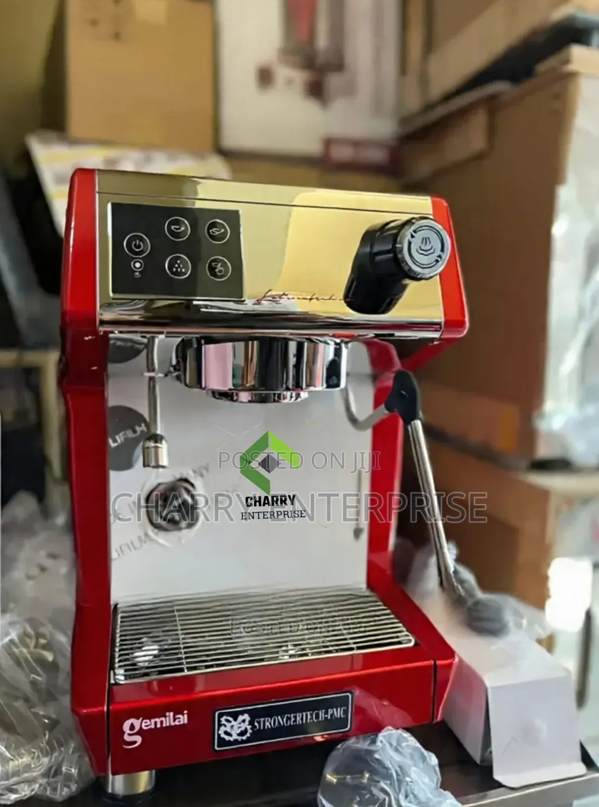 Digital Touch GEMILAI COMMERCIAL Espresso and Coffee Mashine Ya Kahawa