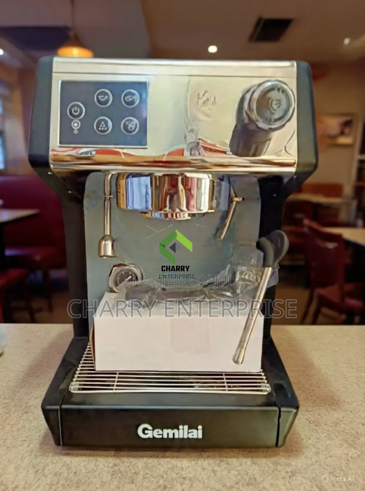 Digital Touch GEMILAI COMMERCIAL Espresso and Coffee Mashine Ya Kahawa