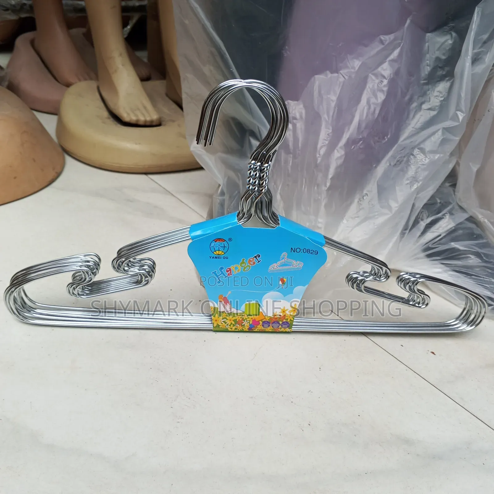 Hanger Za Chuma Kwa Ajiri Ya Nguo PC 10