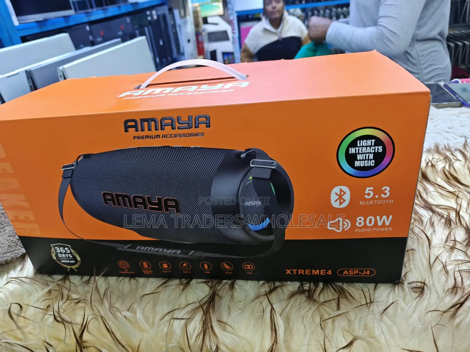 Amaya Xtreme 4 80W Bluetooth Speaker