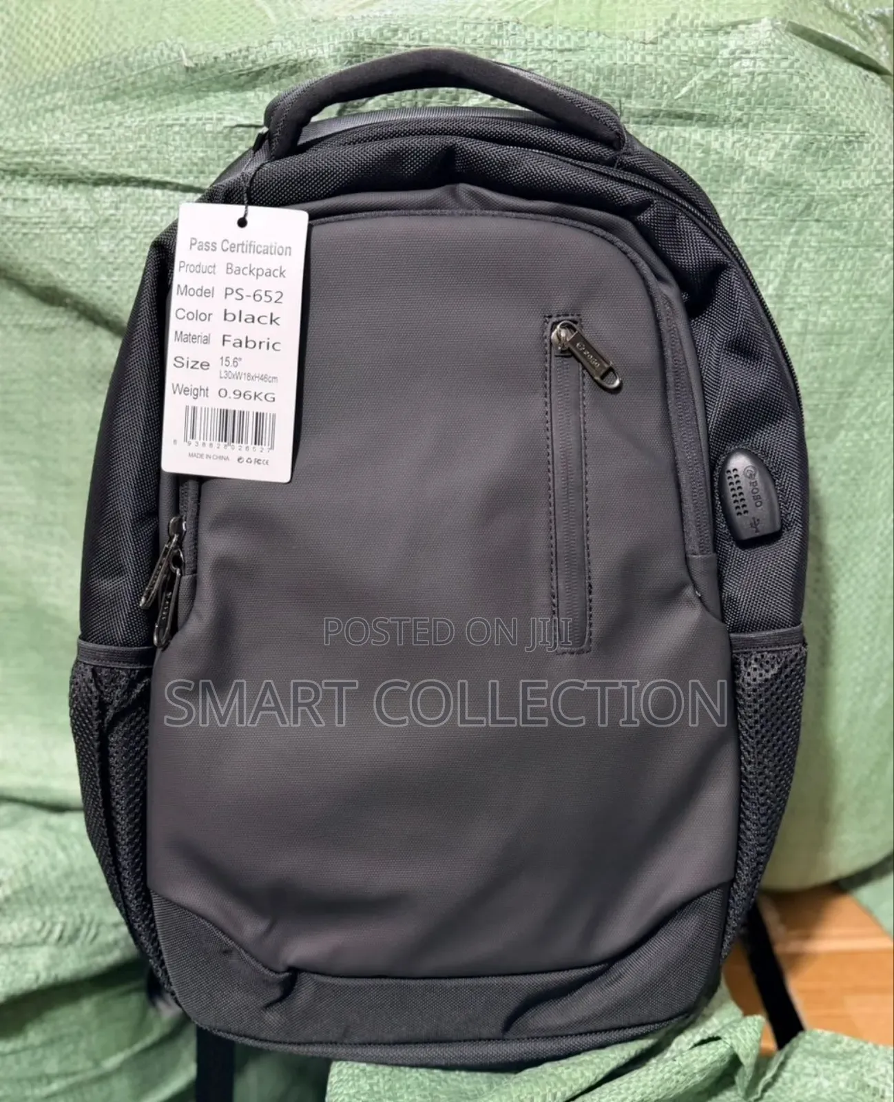 PS-652: Coolbell PS-652 Backpack – Grey/Black