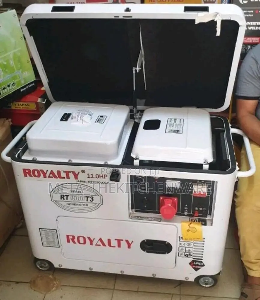 Royalty Diesel Generator 3 Phase 7.5kva