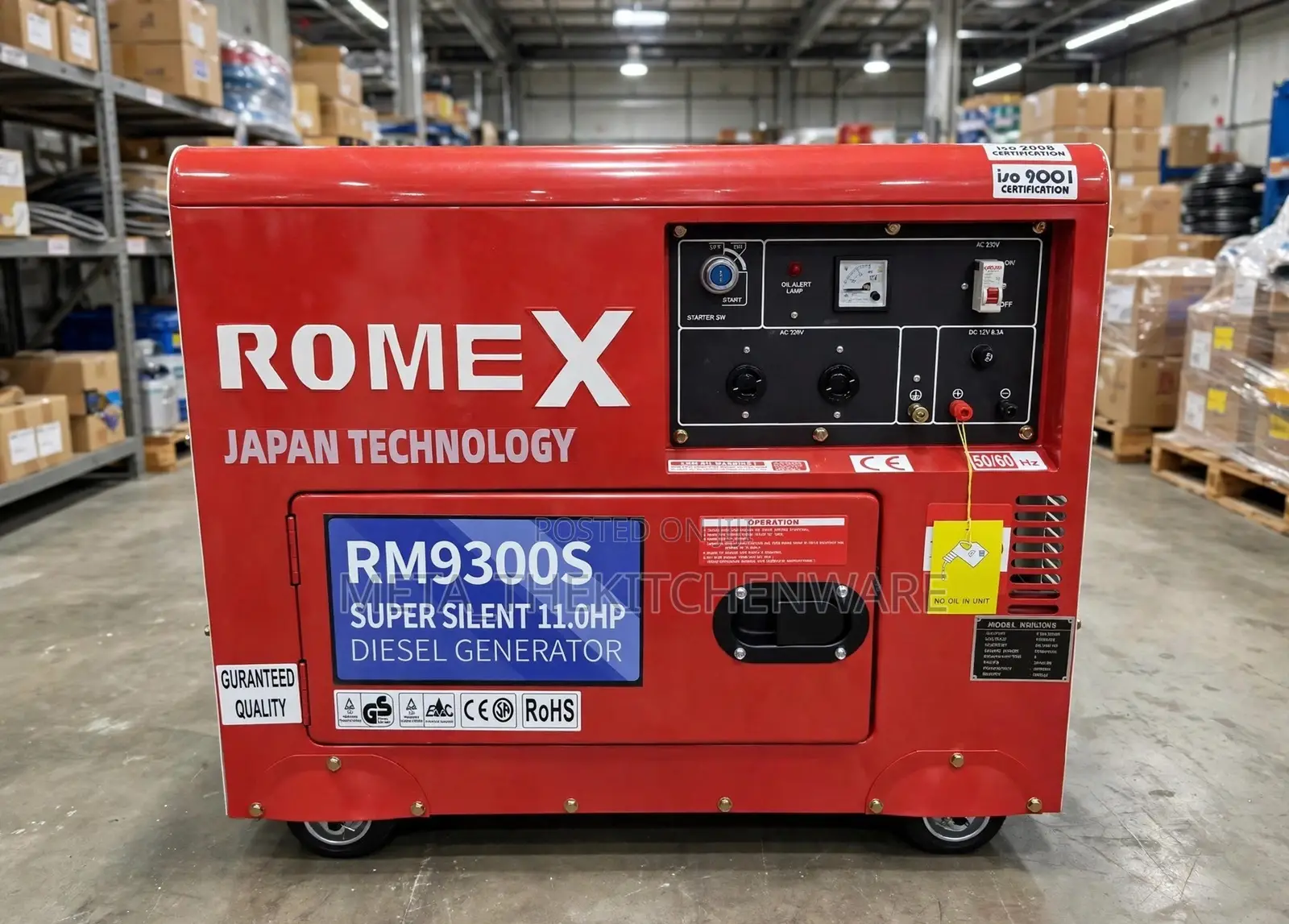Romex Diesel Generator Single Phase 6.5kva