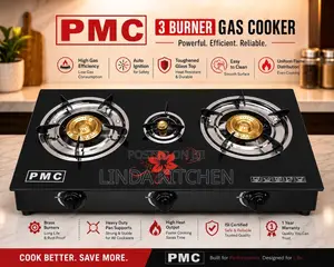 PMC Gas Stove 3 Burner (Glass)