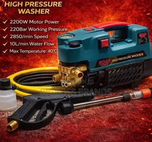 Boss High Pressure Washer Powerful Motor 10 Liters Capacity