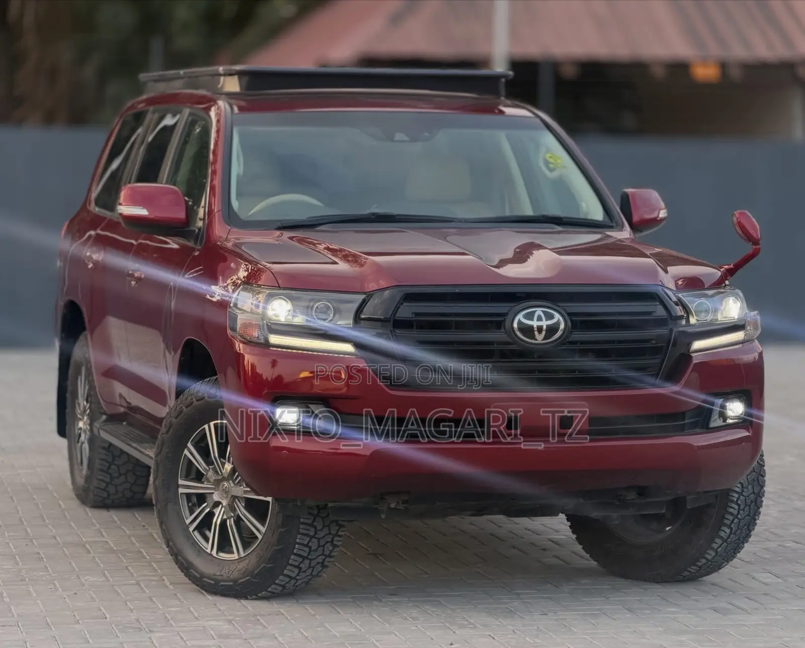 Toyota Land Cruiser 2017 Burgundy
