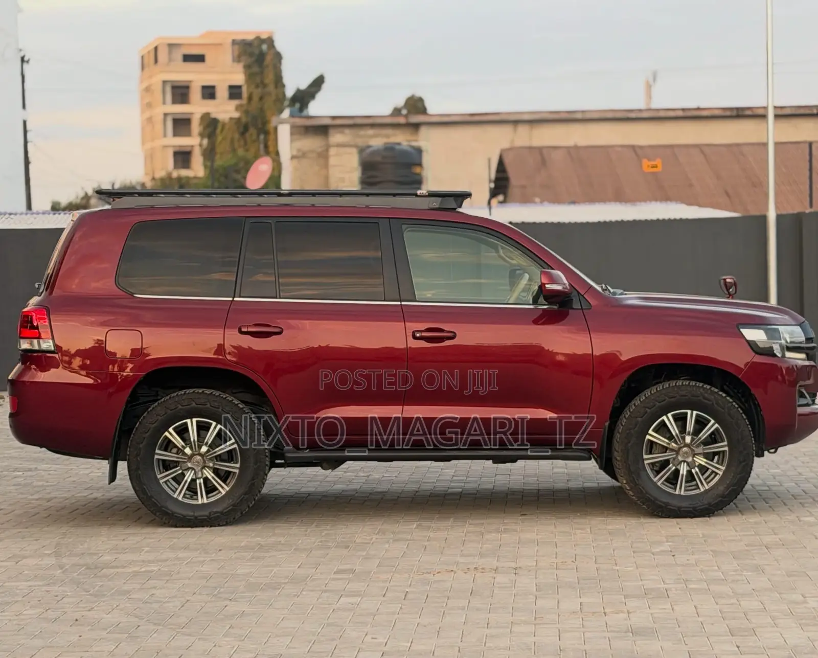 Toyota Land Cruiser 2017 Burgundy