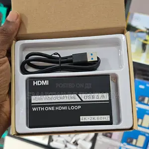 HDMI Video Capture Device USB 3.0 With HDMI Loop 4K X 2K 60Hz