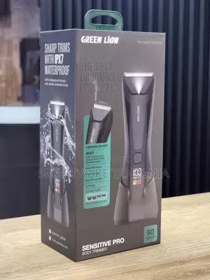 Green Lion Sensitive Pro Body Trimmer With IPX7 Waterproof Design