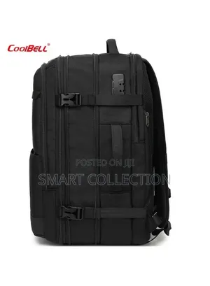 Coolbell 36 L Expandable Waterproof Anti-Theft Backpack for Men 17.3
