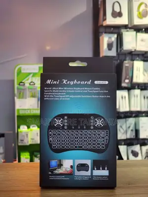 Mini Wireless Keyboard and Mouse Combo With Touchpad Backlit, Portable