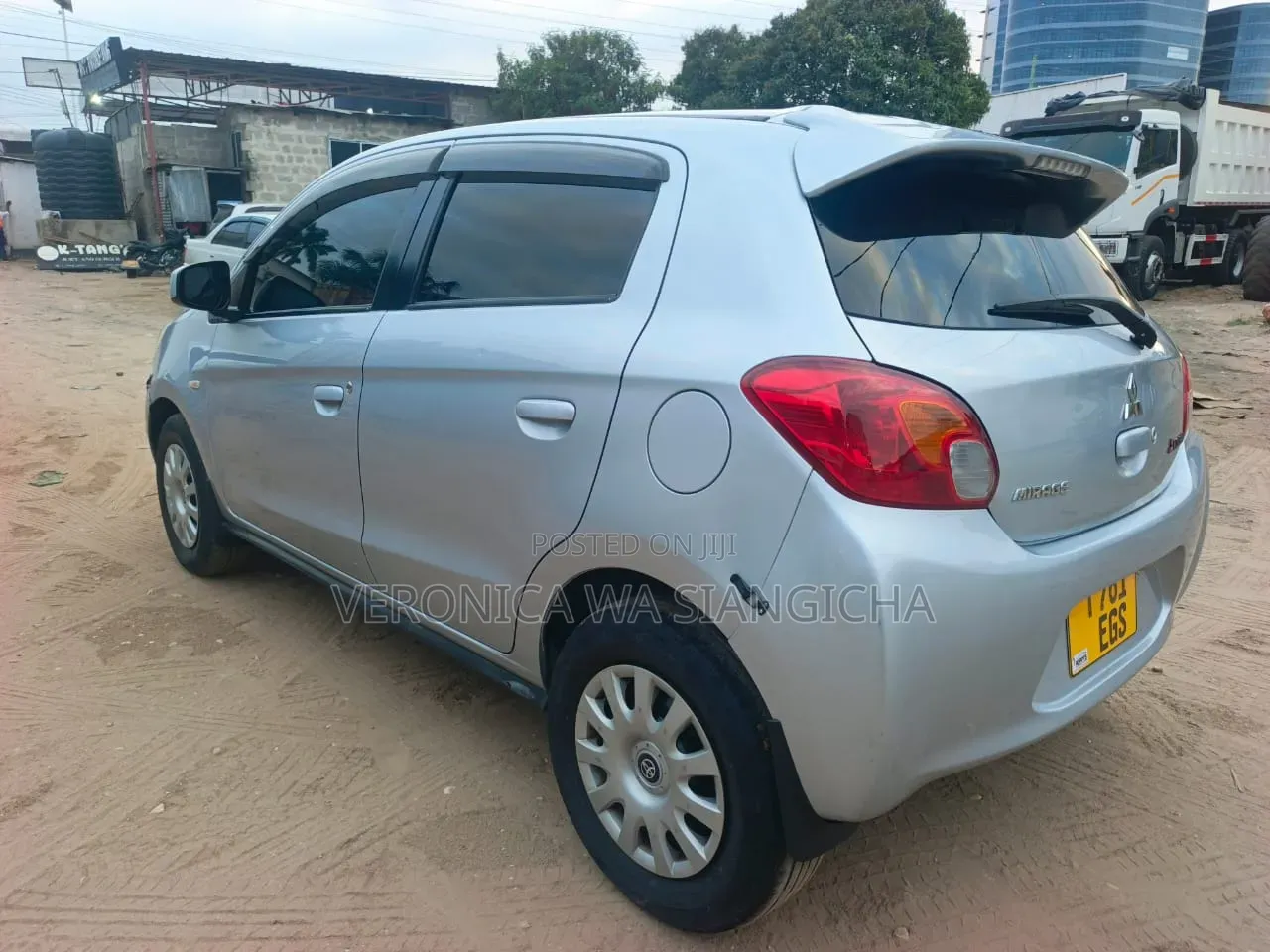 Mitsubishi Mirage 2013 Silver