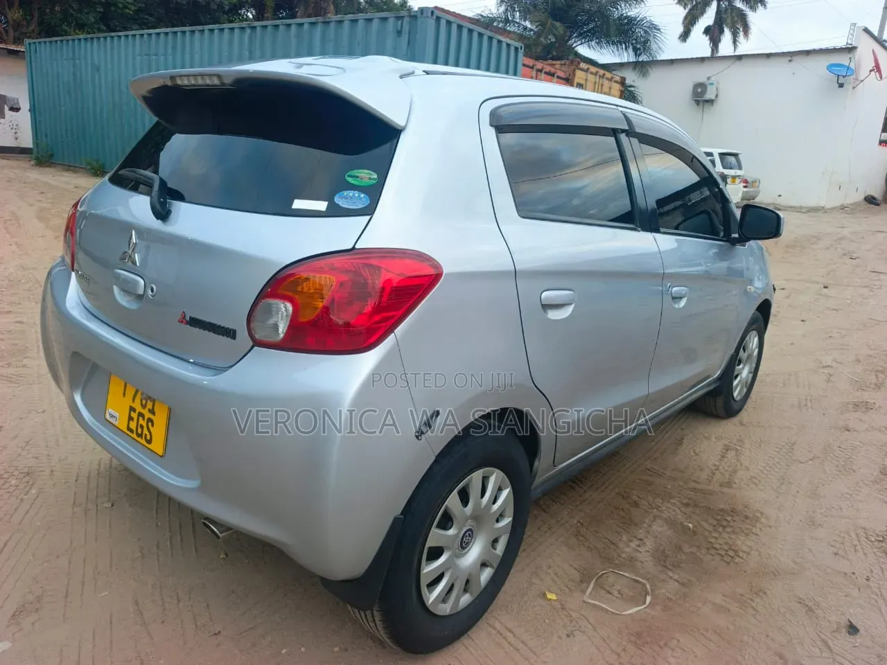 Mitsubishi Mirage 2013 Silver
