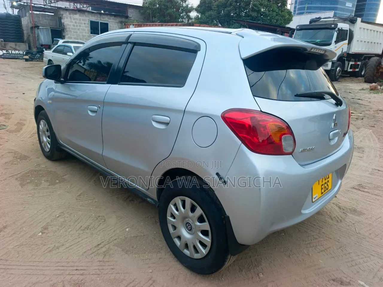 Mitsubishi Mirage 2013 Silver