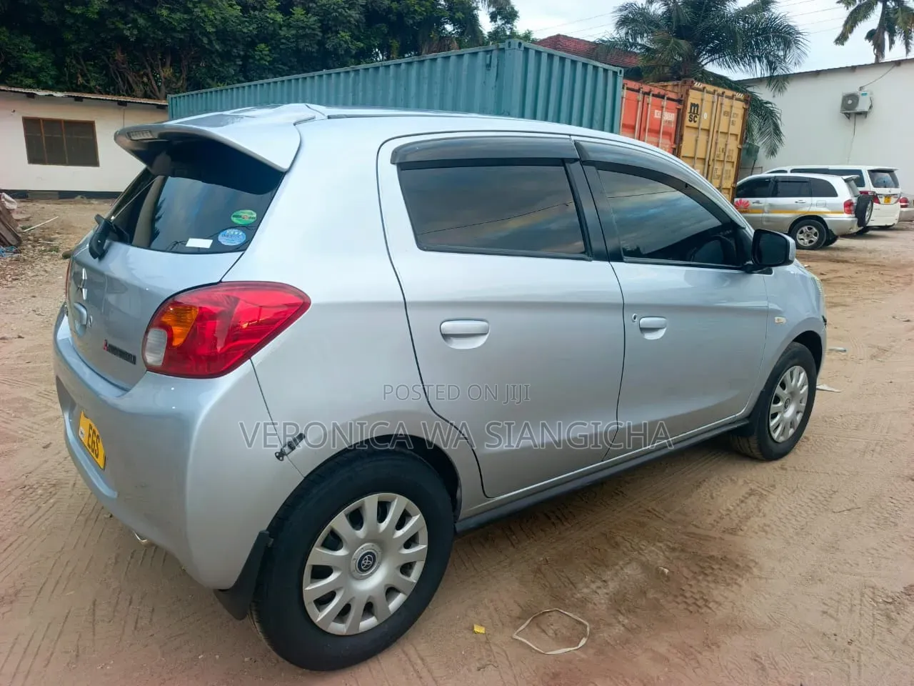 Mitsubishi Mirage 2013 Silver