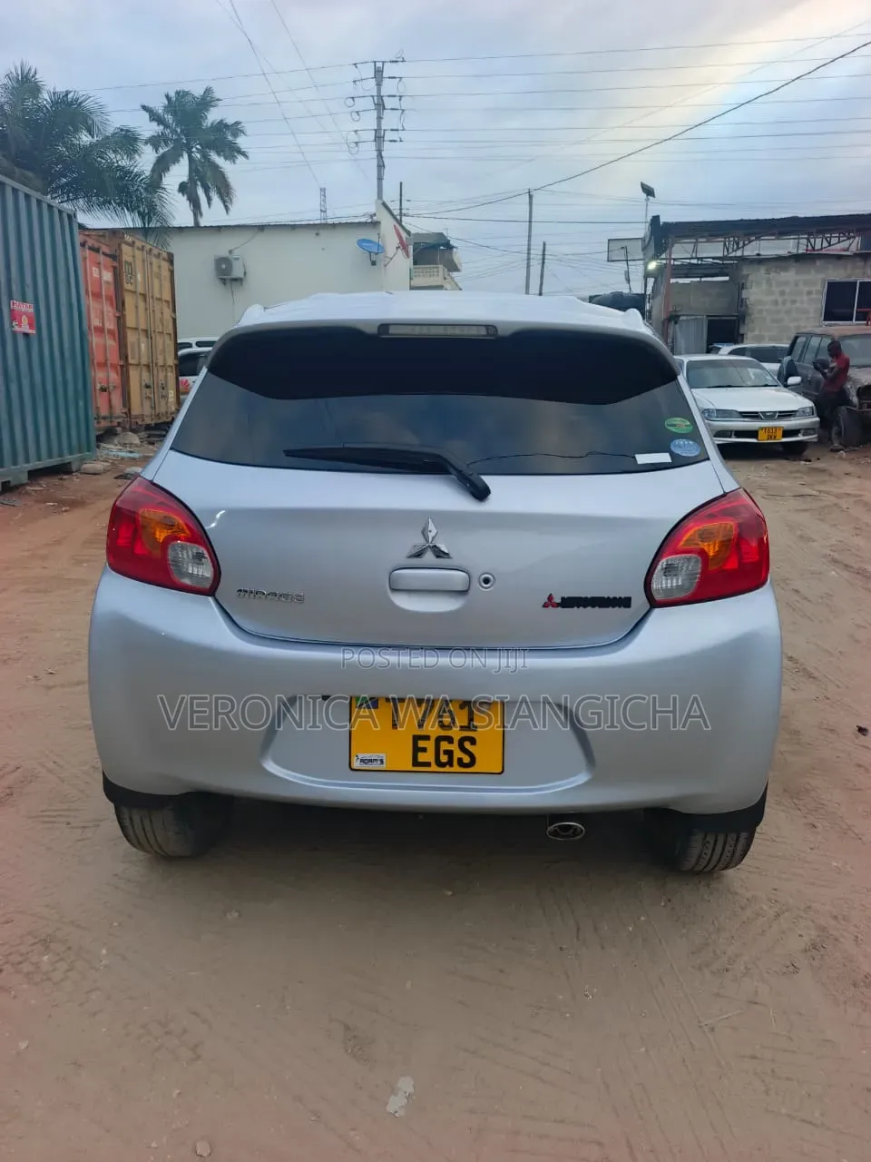 Mitsubishi Mirage 2013 Silver