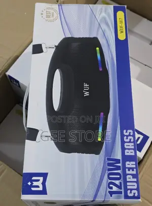 WUF W-W7 120W Super Bass Portable Bluetooth Party Speaker