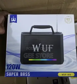 WUF-W9 Super Bass 120W Portable Wireless Bluetooth Speaker