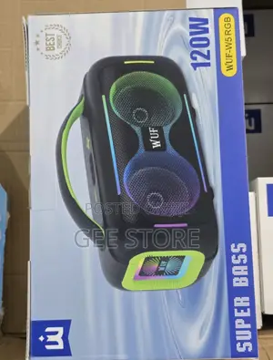 WUF-W5 RGB Super Bass 120W Speaker.