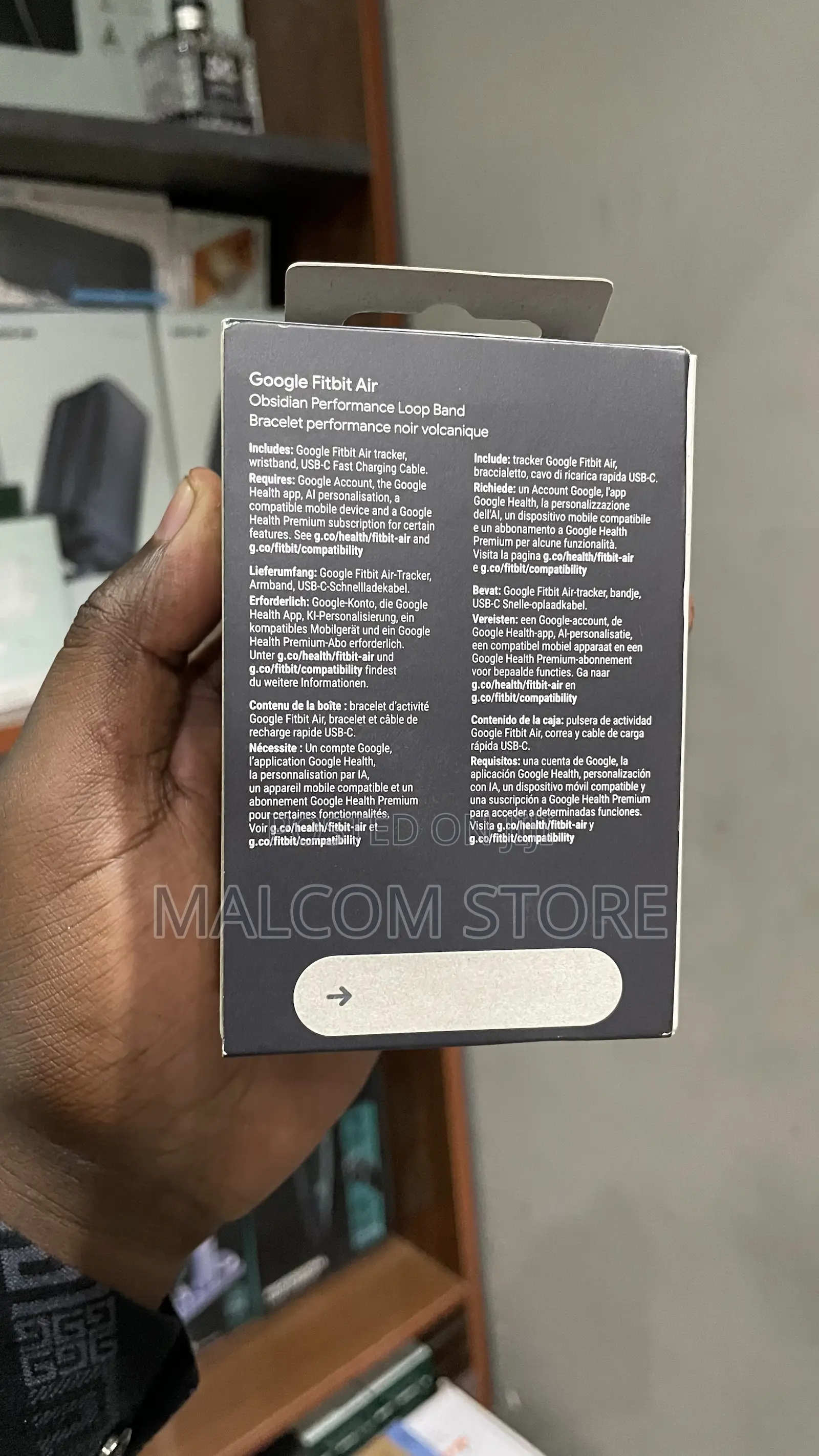 Google Fitbit Air