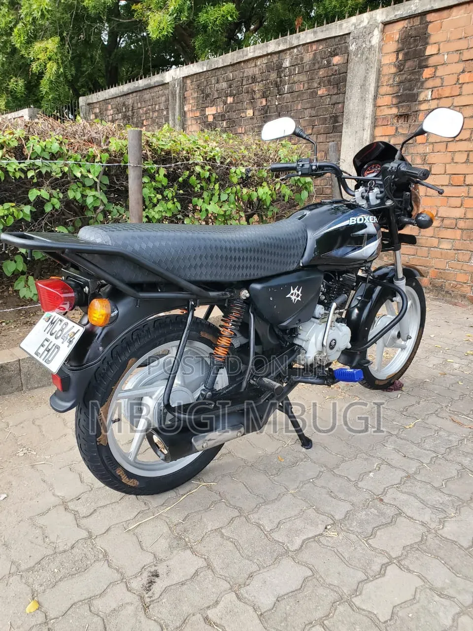 Bajaj Boxer X125 2024 Black