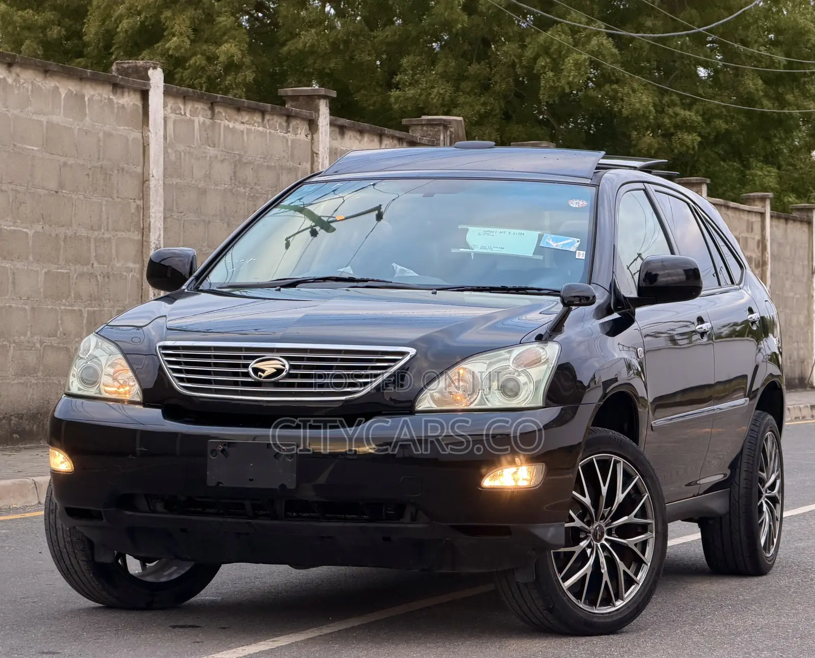 Toyota Harrier 2007 Black