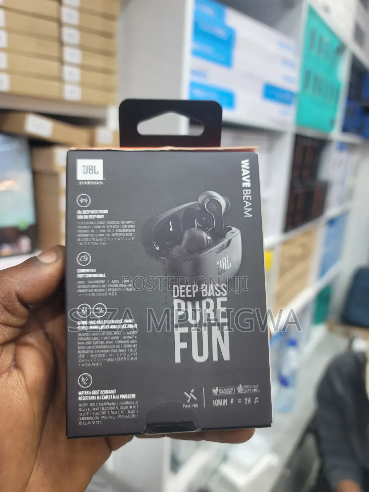 JBL Wave Beam True Wireless Earbuds — Brand New! 🔥