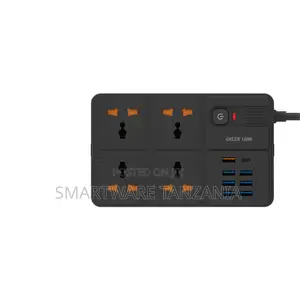 Green Lion Power Socket With 7 USB-A Ports and 1 PD Type-C Port, 3250W