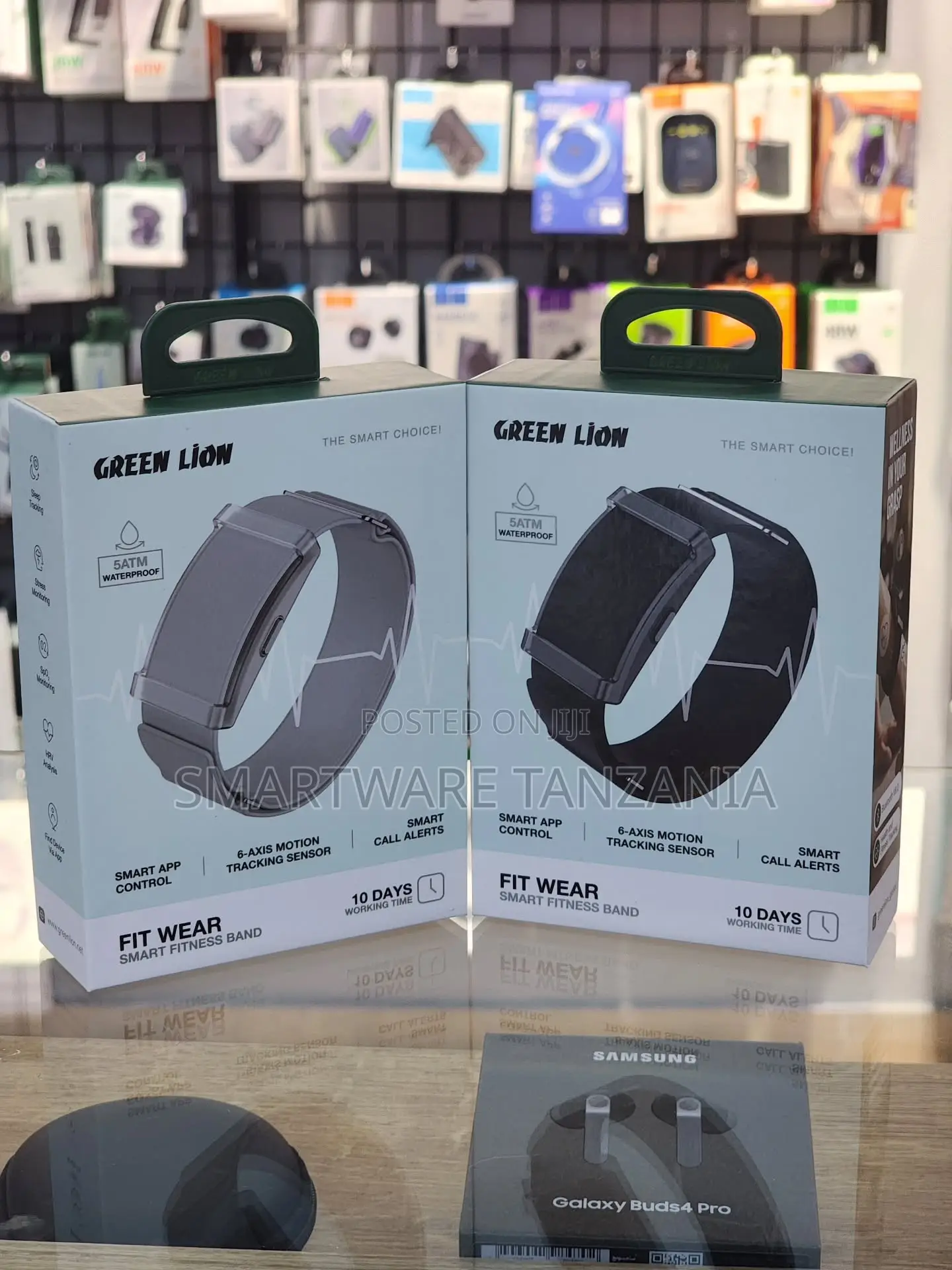 Green Lion Fit Wear Smart Fitness Band, 6-Axis Motion Tracking Sensor